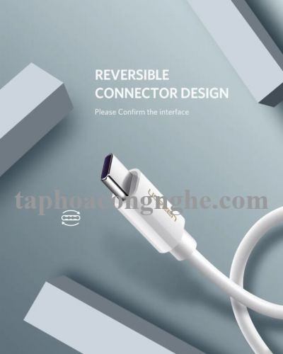 Ugreen 40887 0.5M 5A màu Trắng Dây USB sang USB Type-C vỏ ABS US253 30040887
